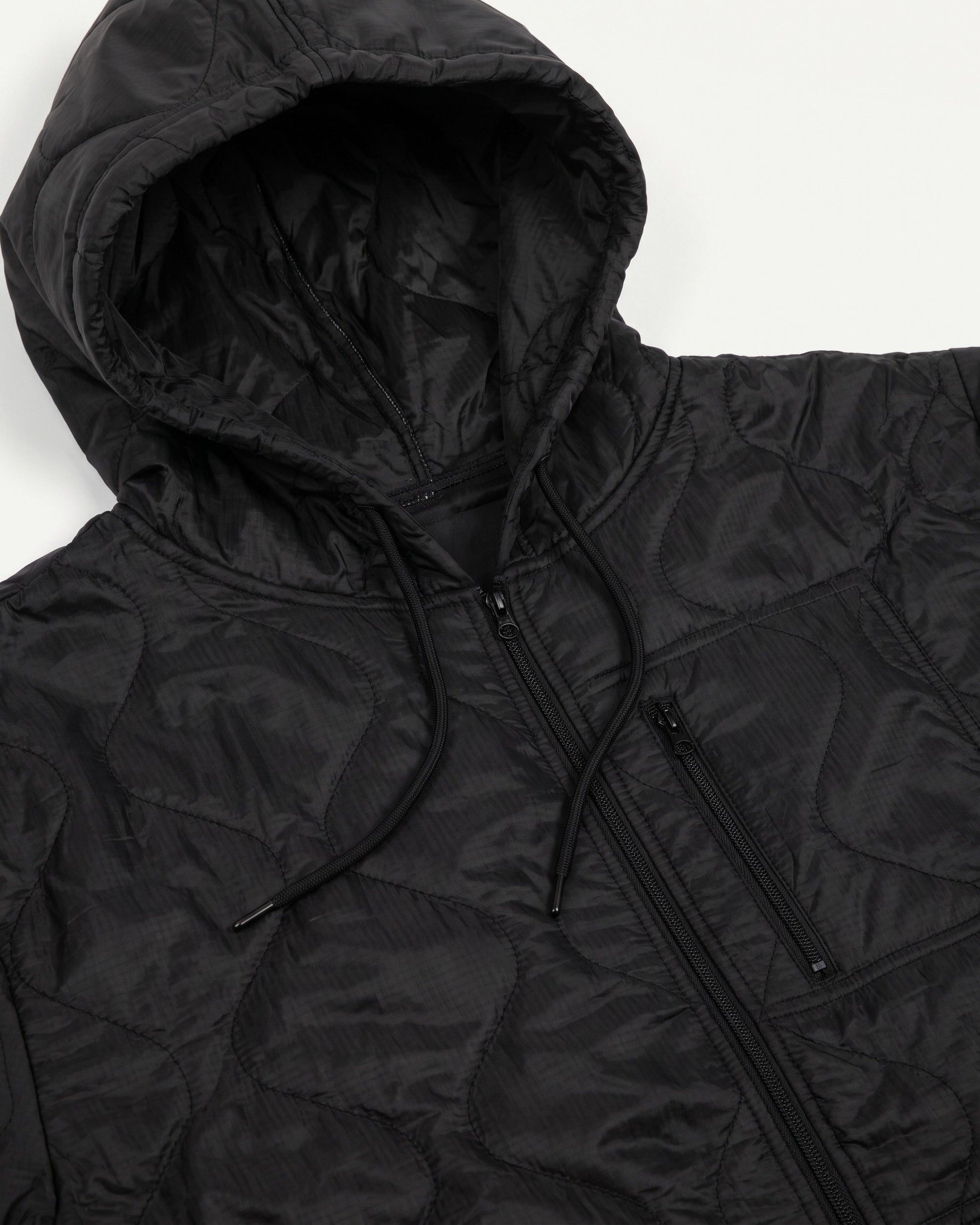 Black Woobie Jacket 2.0, hood