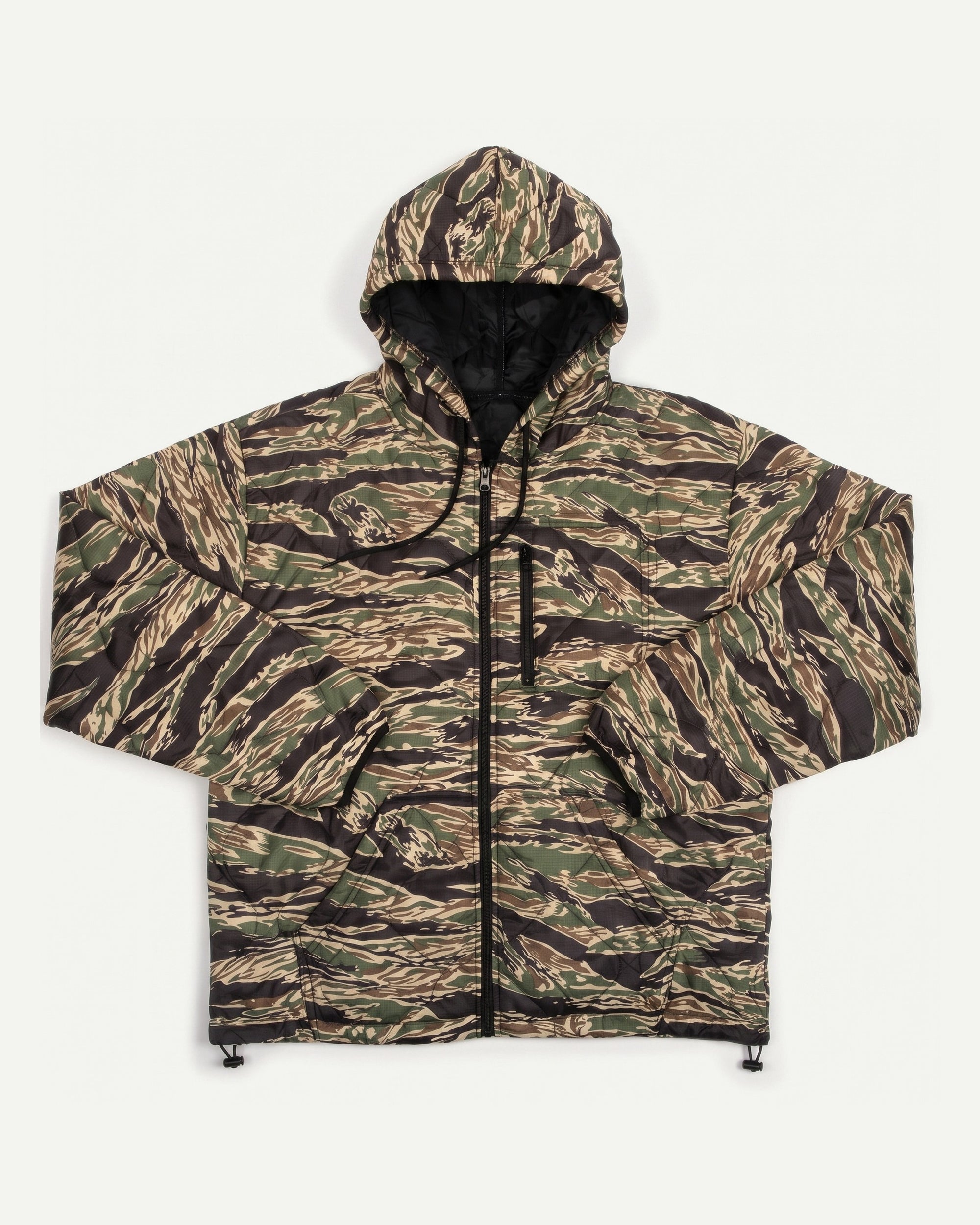 Tiger Stripe Woobie Jacket 2.0, front view