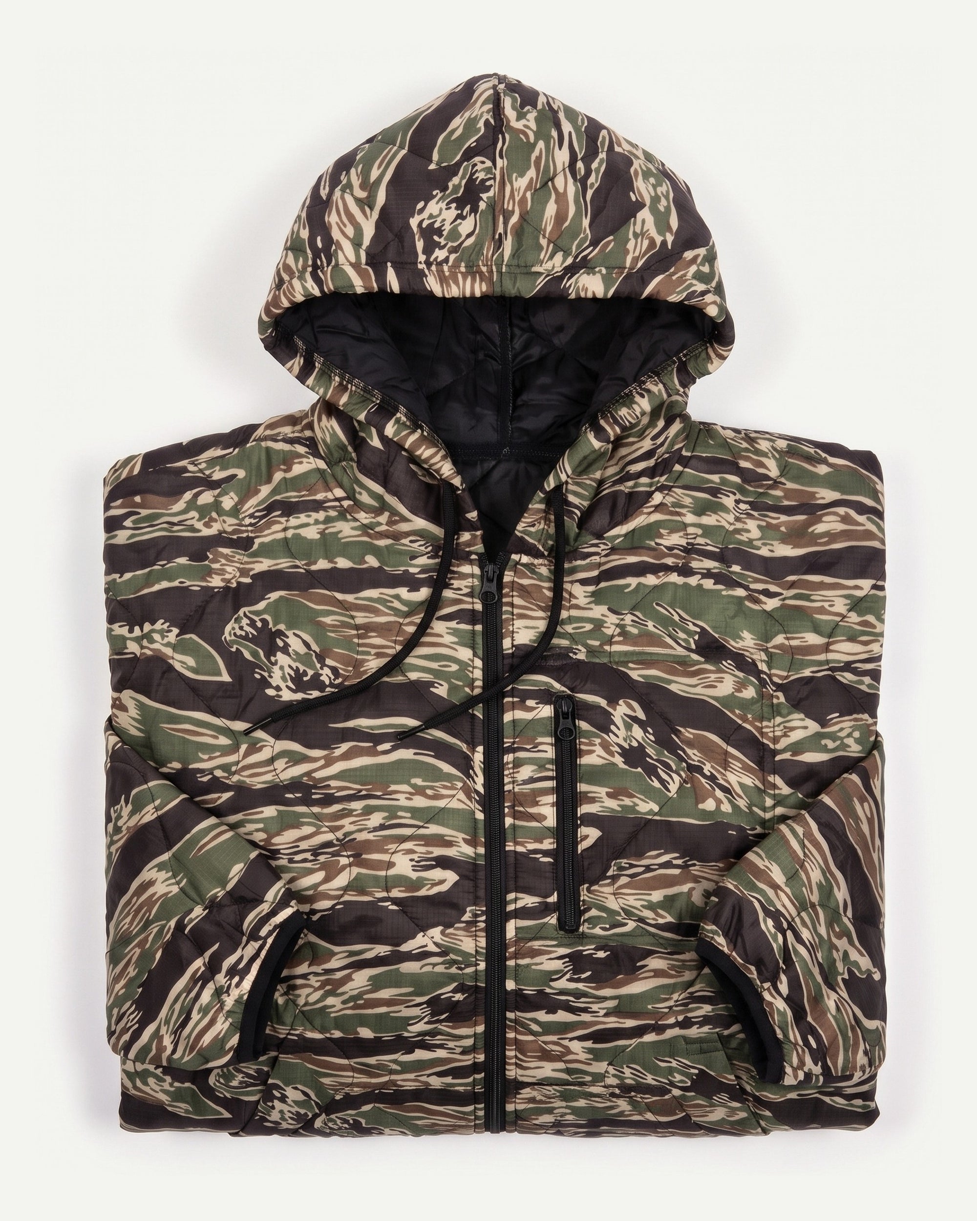 Tiger Stripe Woobie Jacket 2.0, folded