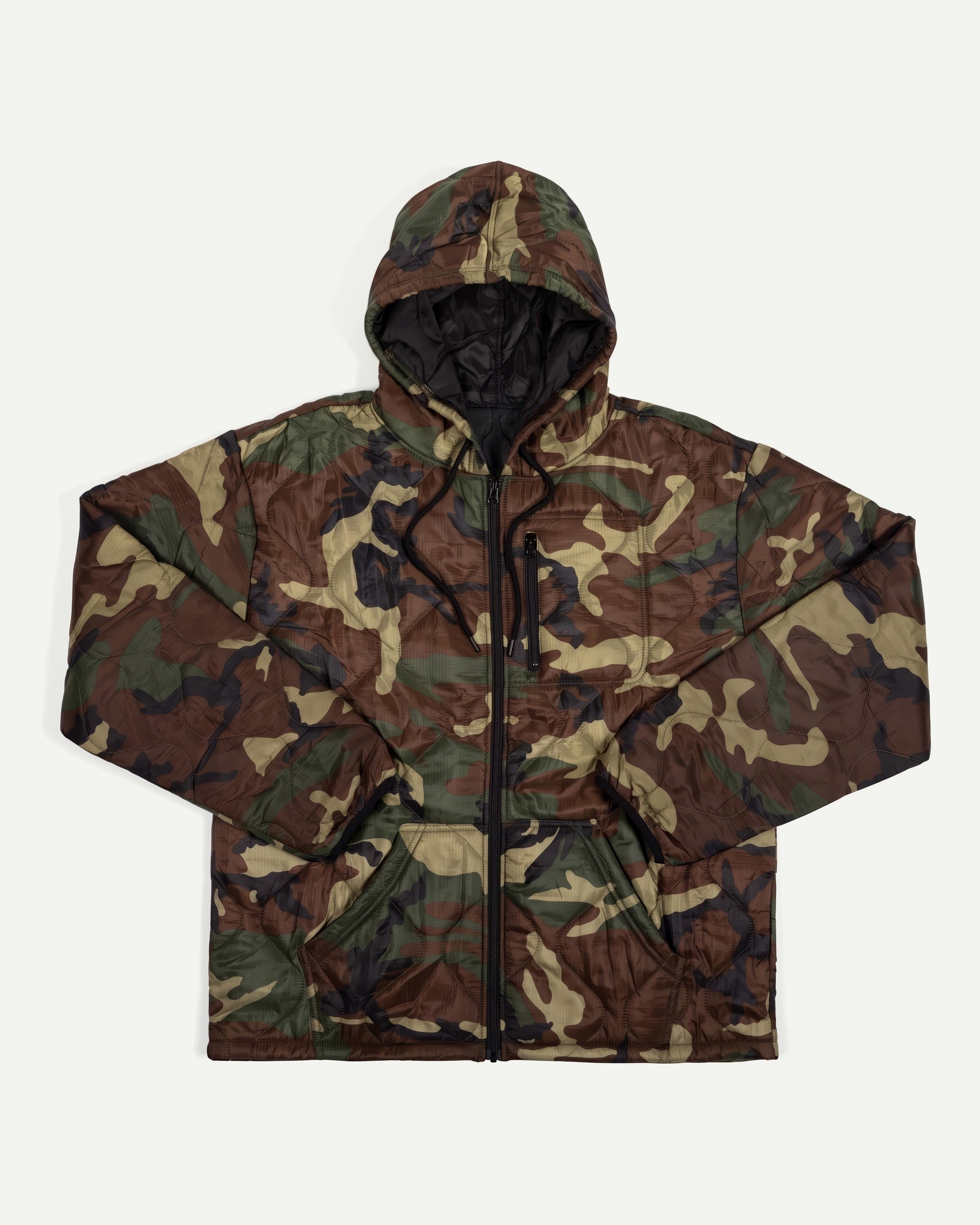 Woodland Woobie Jacket 2.0, front view