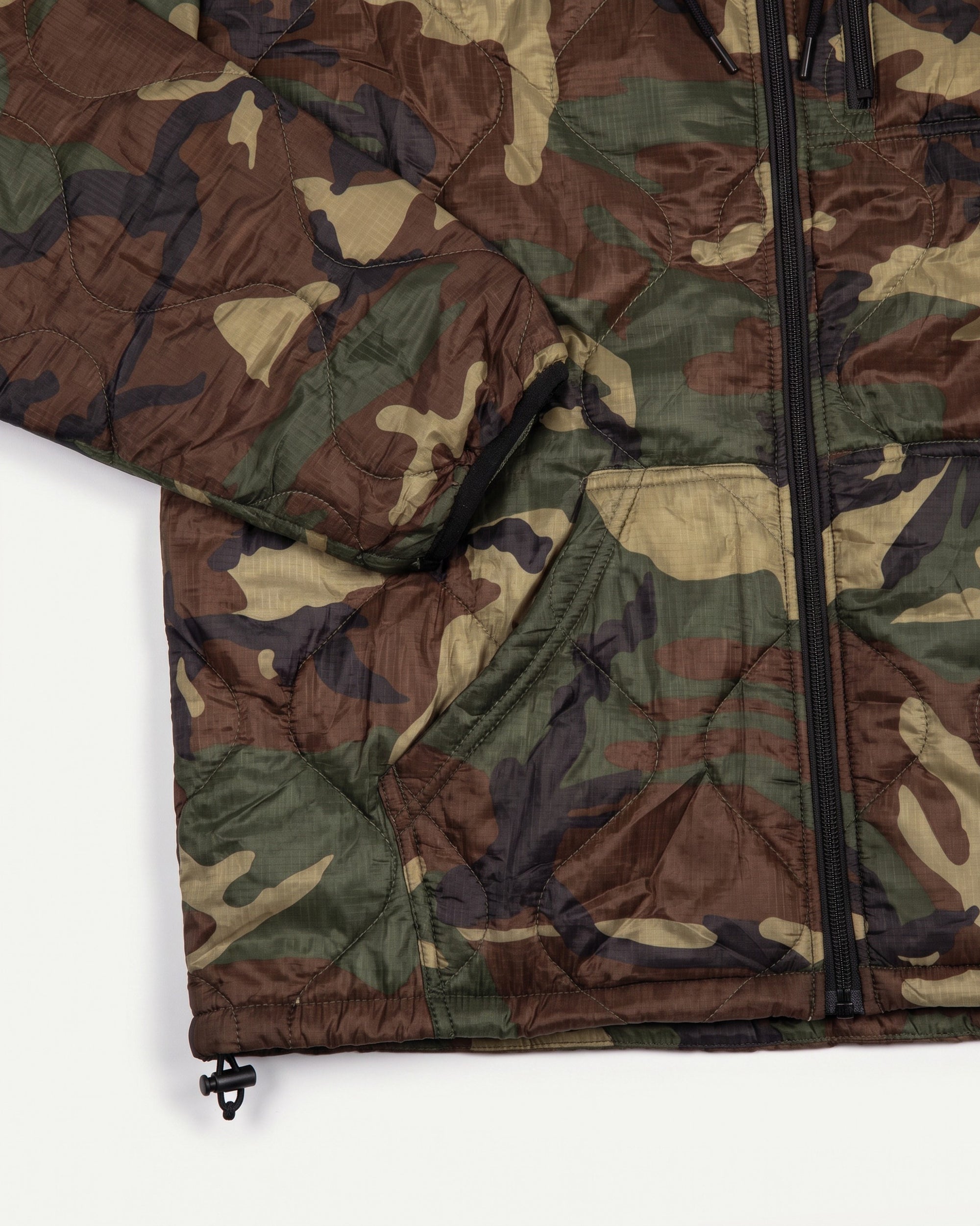 Woodland Woobie Jacket 2.0, hem cinch