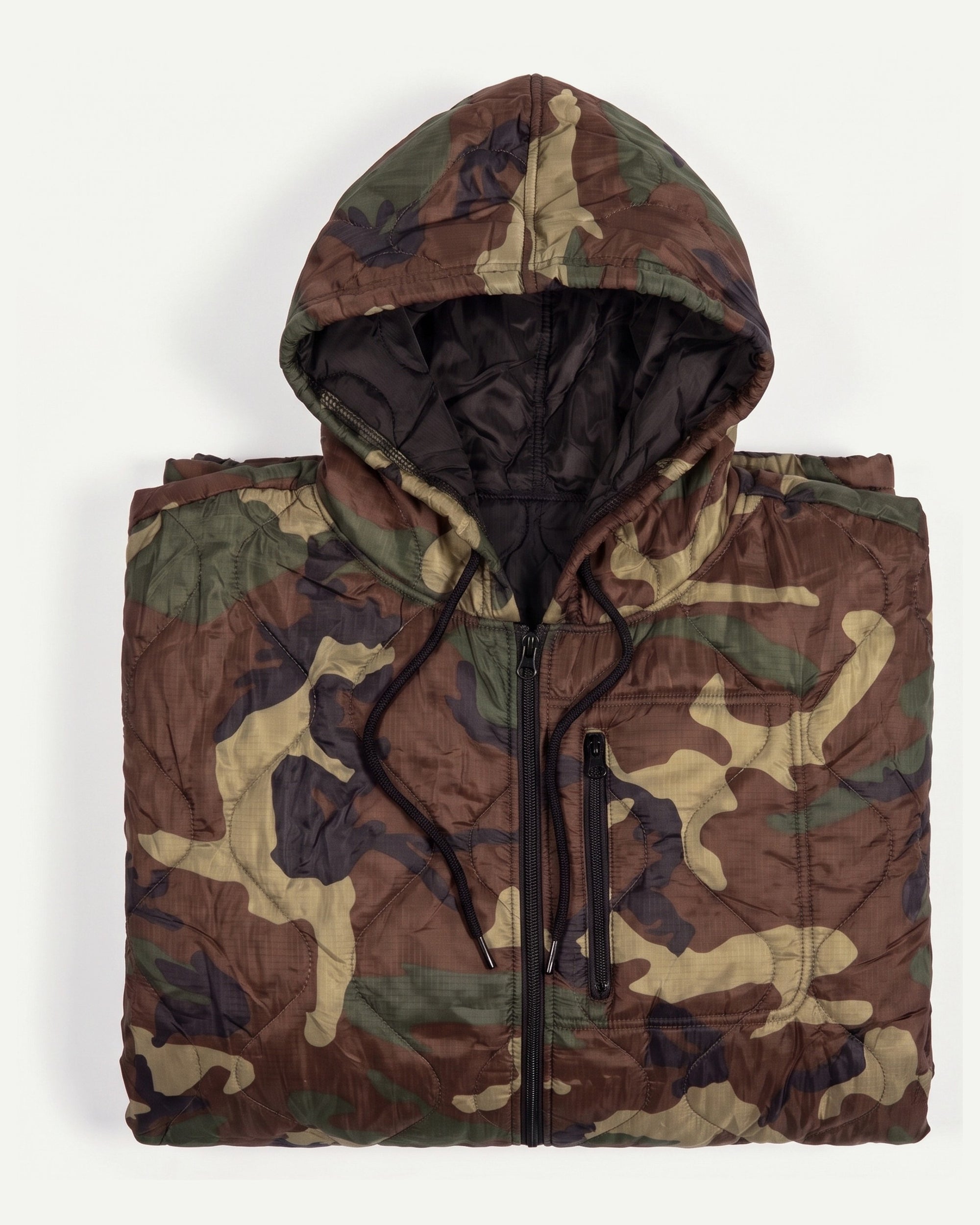 Woodland Woobie Jacket 2.0, folded