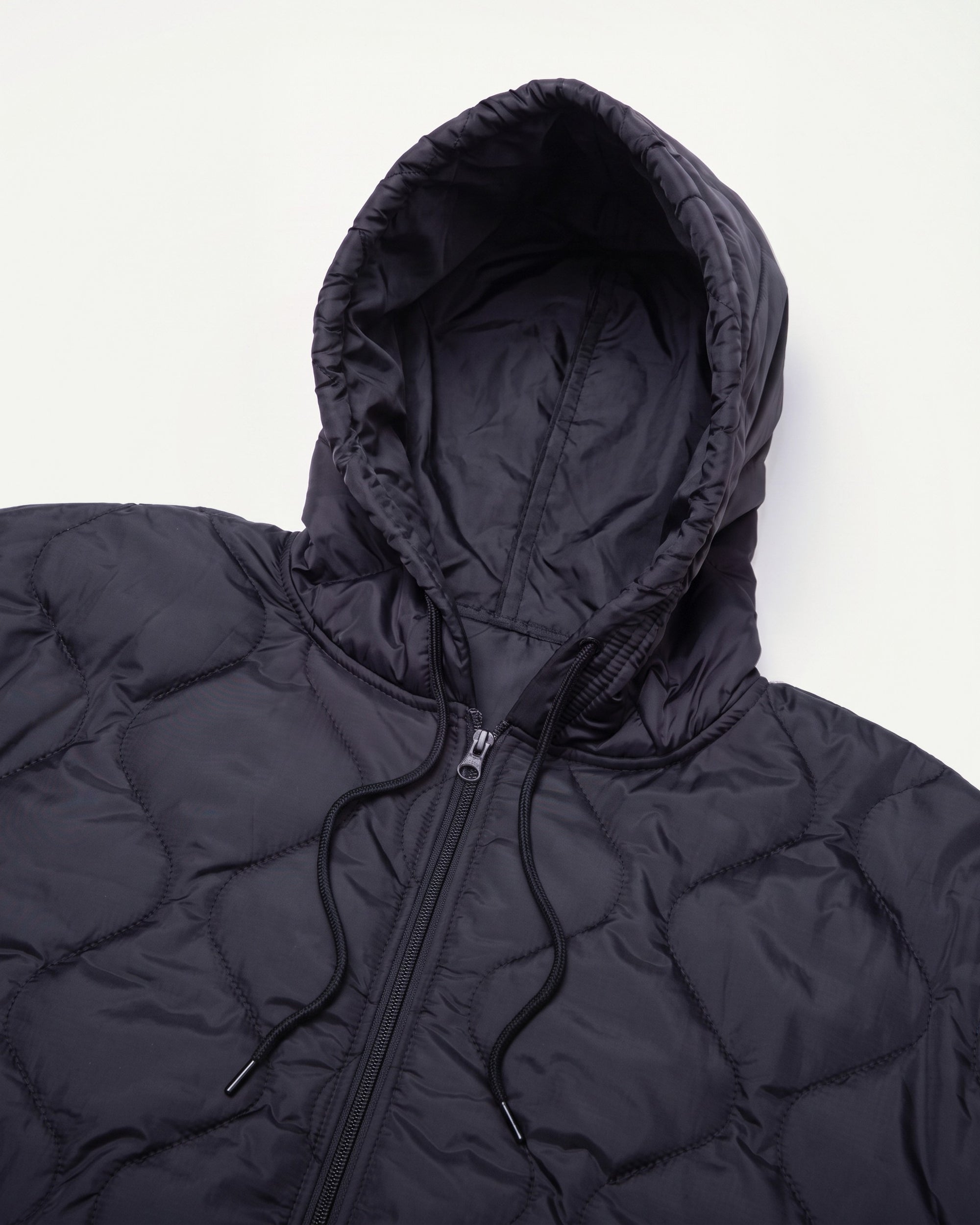 Black Woobie Jacket, hood