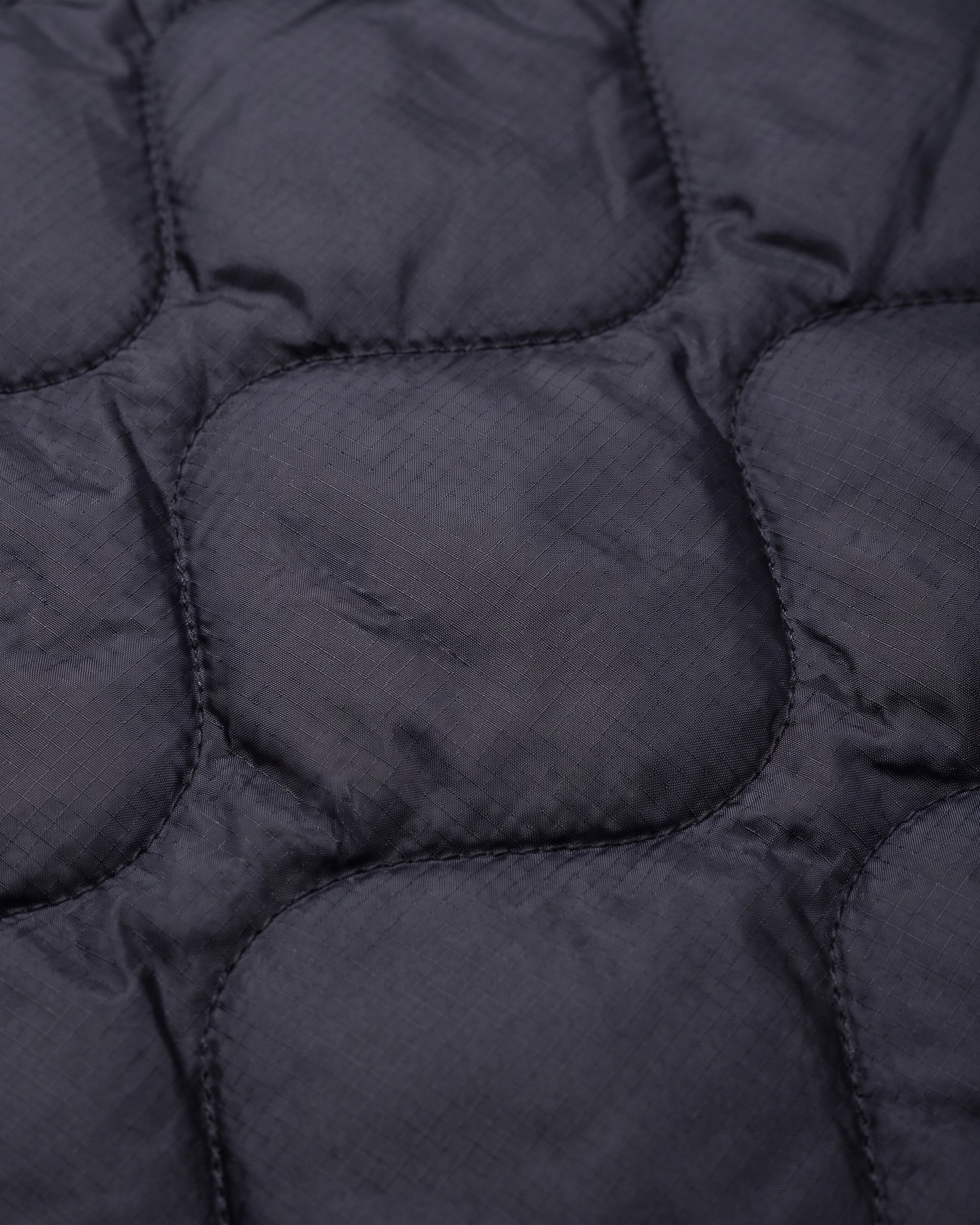 Black Woobie Jacket, fabric close-up