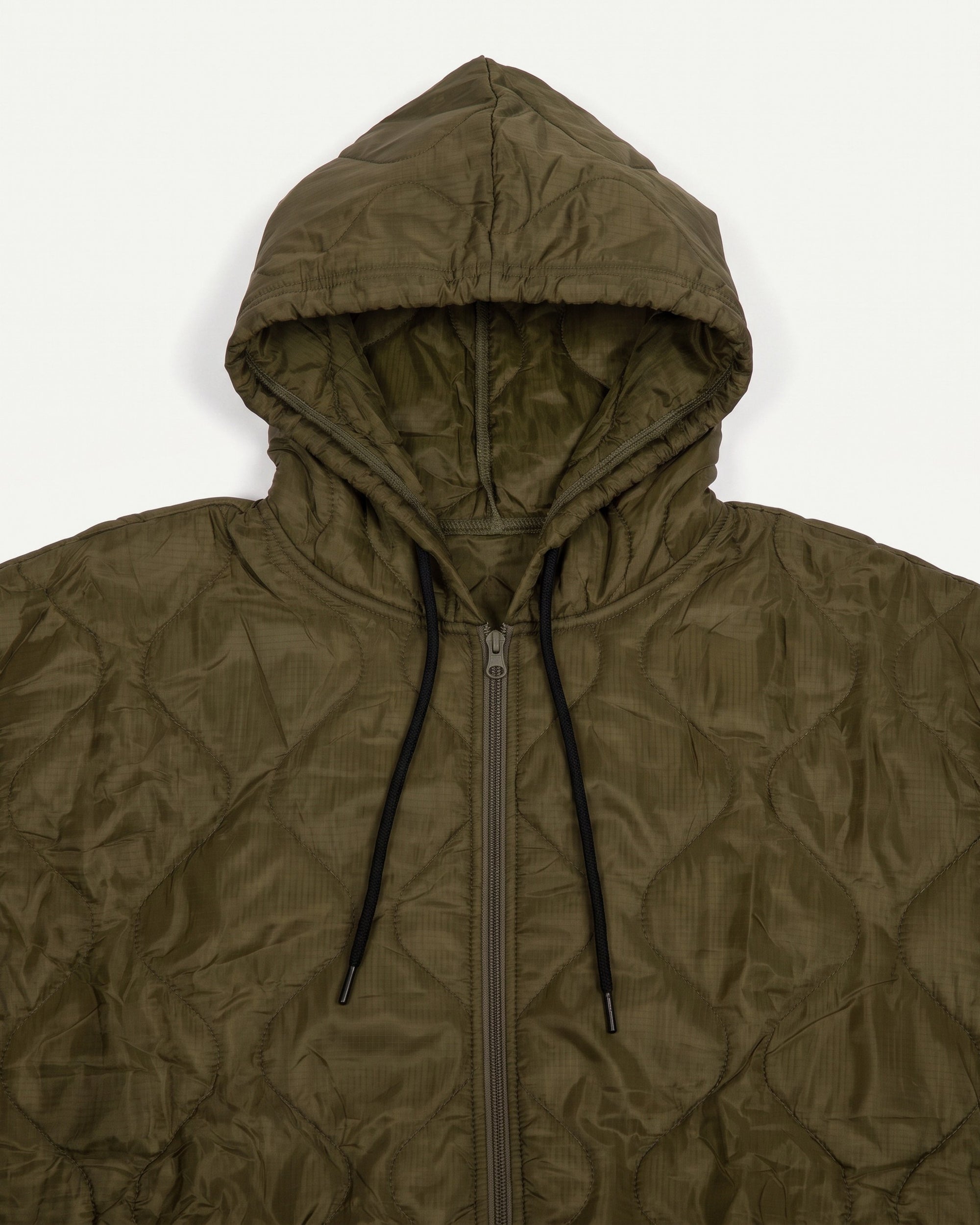 Ranger Green Woobie Jacket, hood