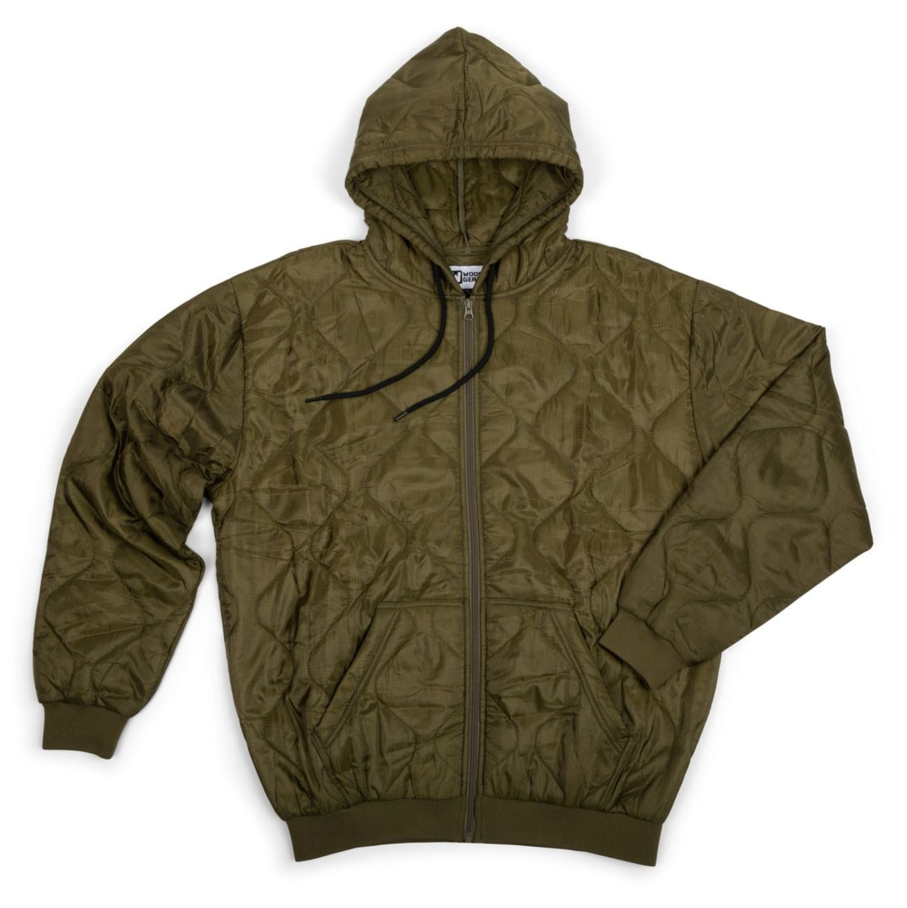 Woobie Jacket in Ranger Green — waterproof Rip Stop Nylon tactical jacket