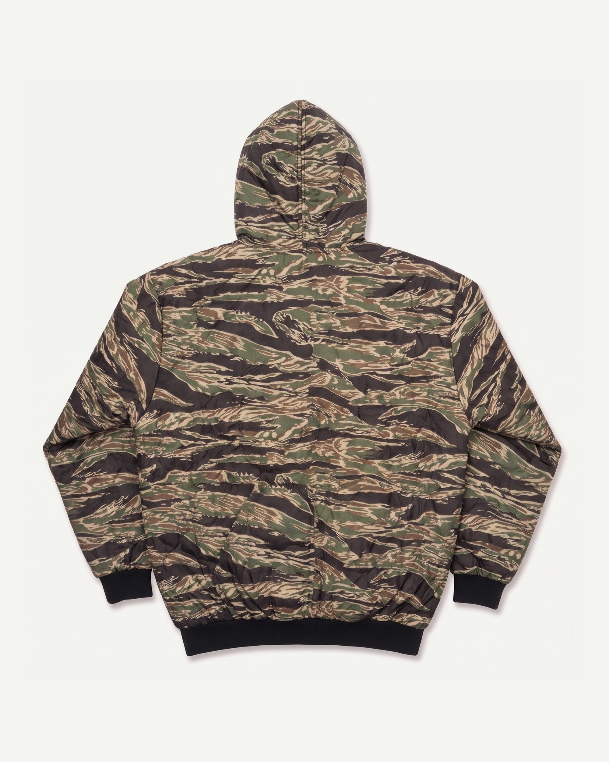 Tiger Stripe Woobie Jacket, back view