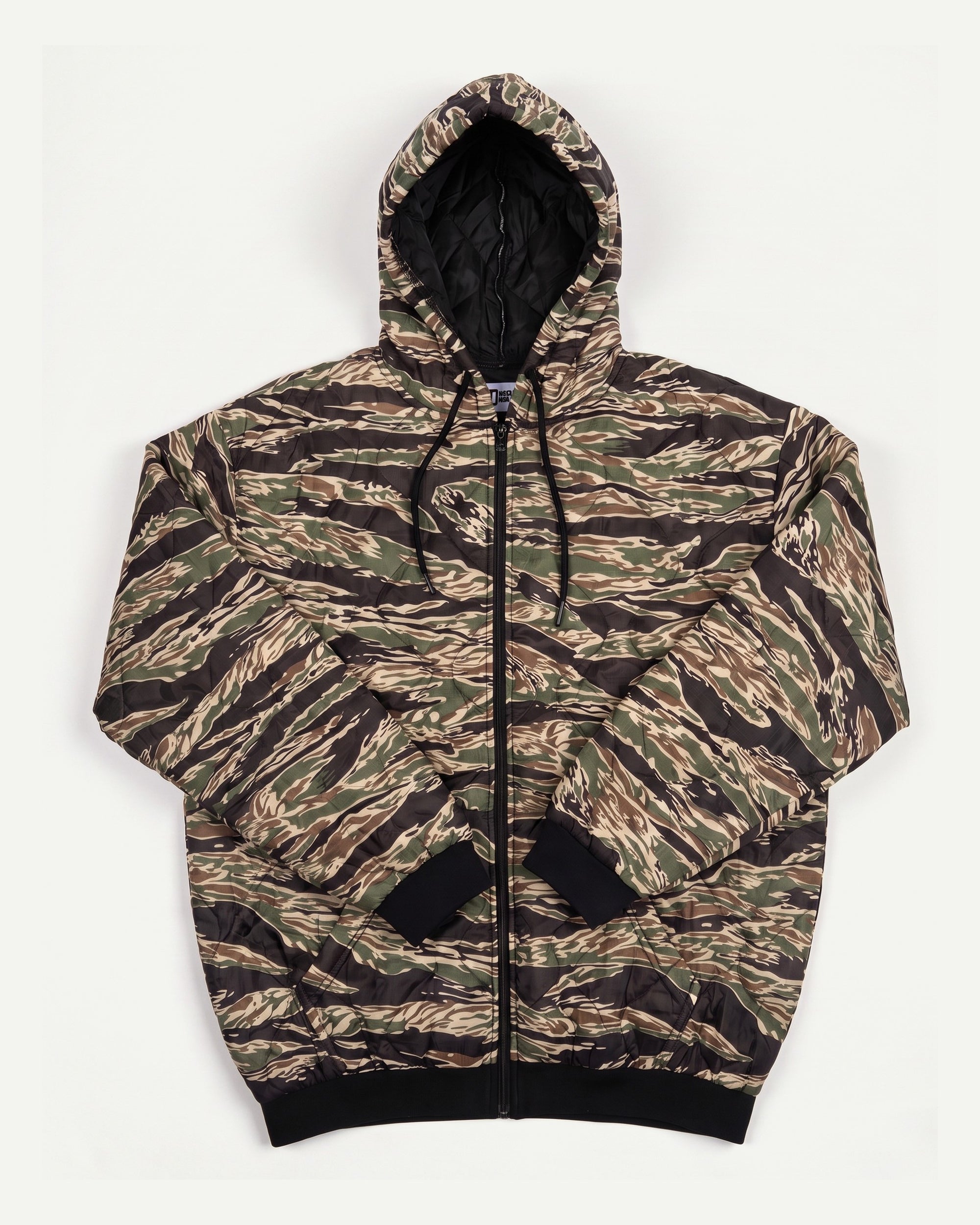 Tiger Stripe Woobie Jacket, folded