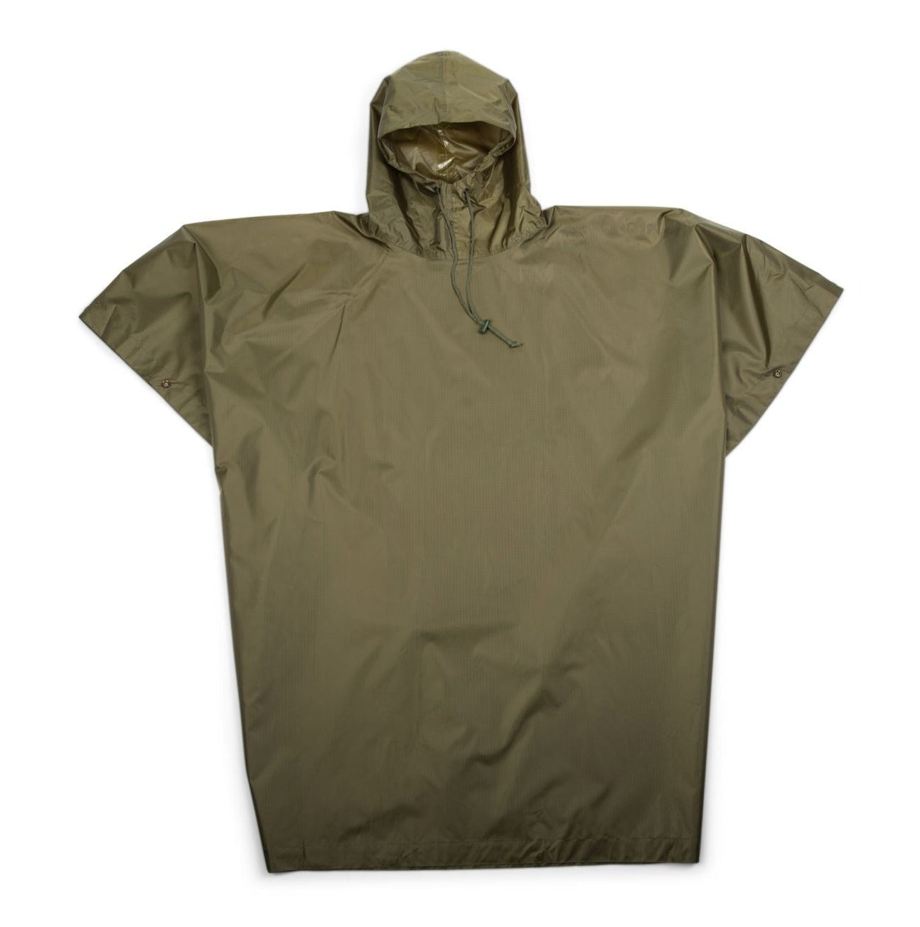 Woobie Poncho in Ranger Green — 100% waterproof Rip Stop Nylon field poncho